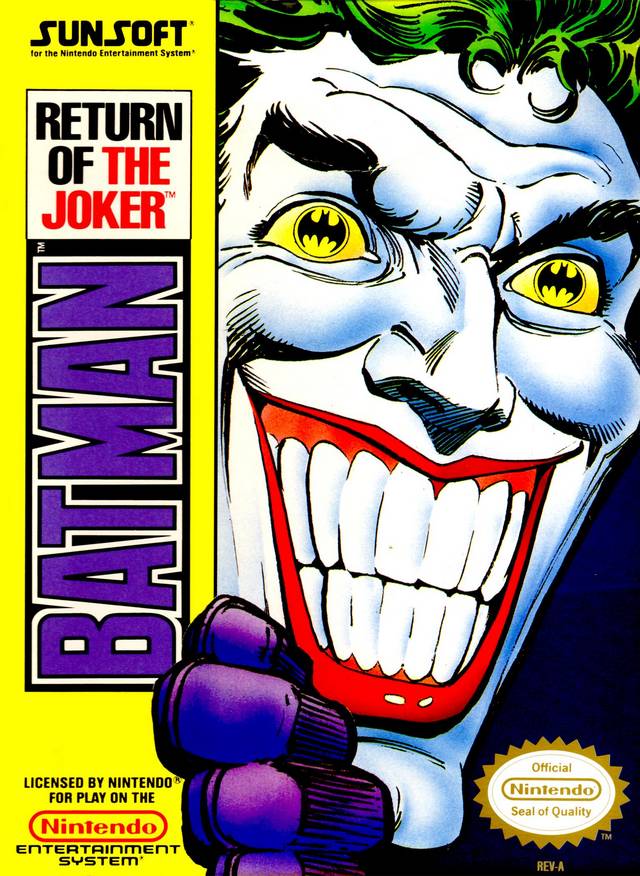 Batman Return of the Joker - игра для сега, sega mega drive (Genesis) Batman Return of the Joker - игра для sega
